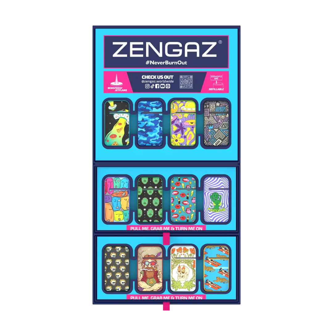 Zengaz Wing Jet ZL-13 Cube Display