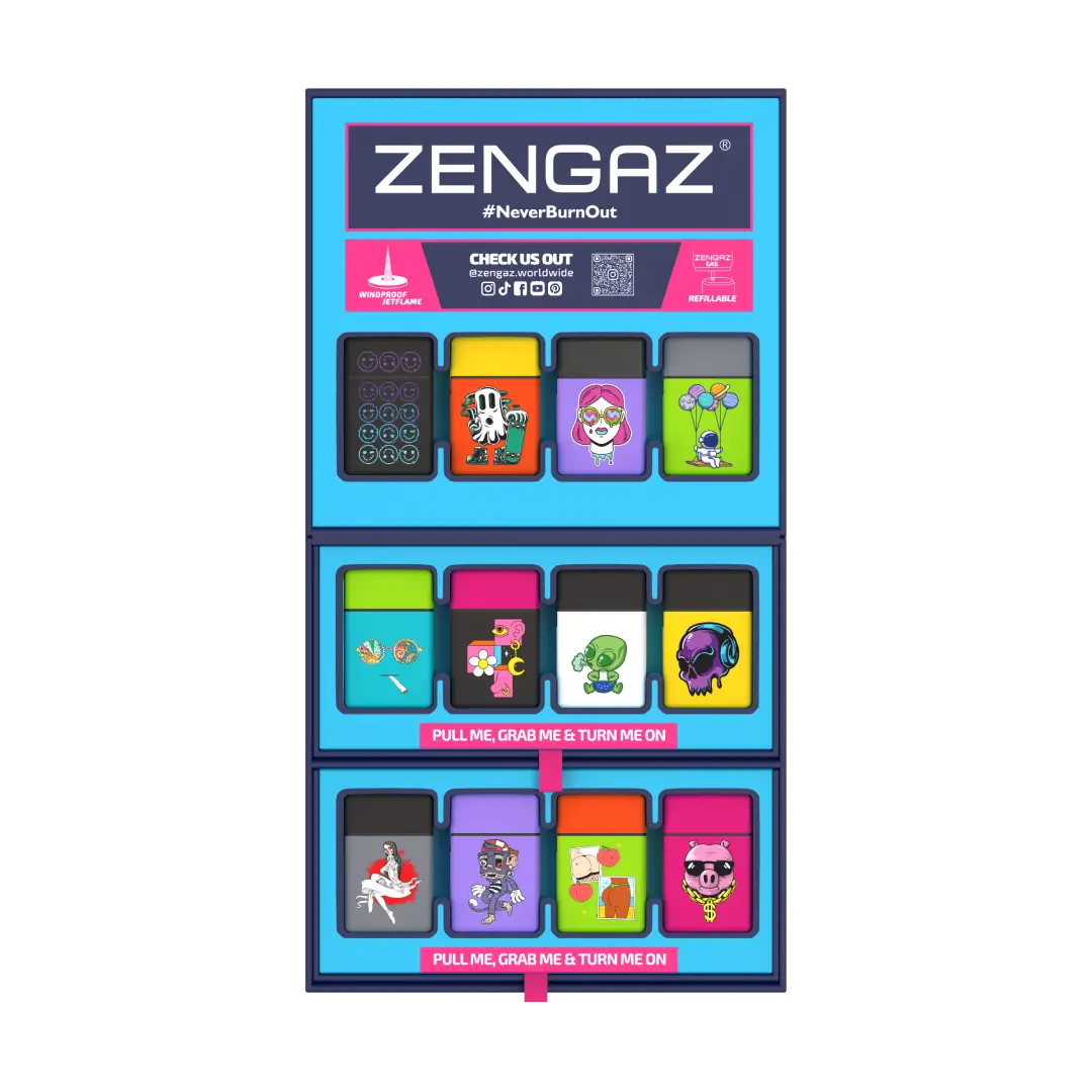 Zengaz Chip Jet ZL-30 Cube Display