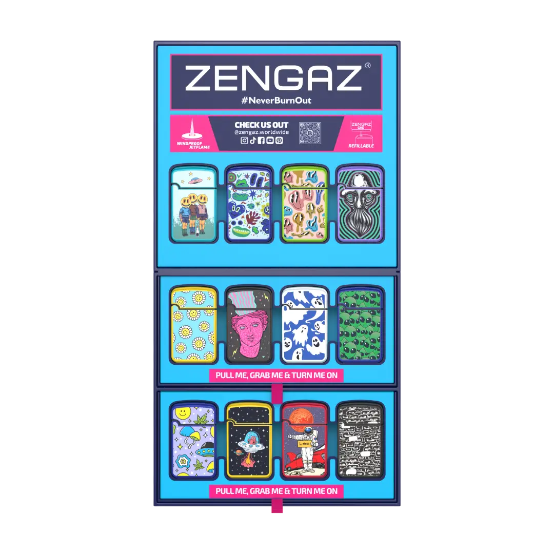 Zengaz Royal Jet ZL-12 Cube Display